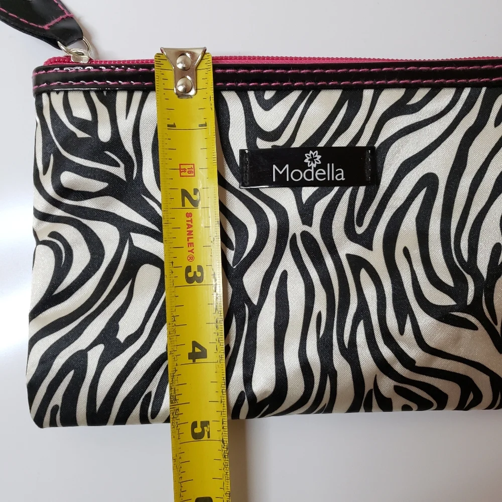 Small Zebra Cosmetic Bag
